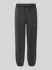HUGO Relaxed Fit Sweatpants aus Baumwoll-Mix Modell 'DELWONY' Mittelgrau