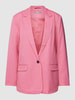 Fransa Blazer met knoopsluiting, model 'Milena' Felroze