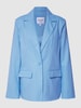 NA-KD Blazer mit Pattentaschen Bleu