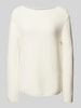 Marc O'Polo Regular Fit Strickpullover aus Baumwolle Sand