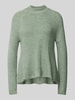 Only Strickpullover mit Mock-Neck Modell 'JADE' Mint Melange