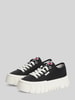 Tommy Jeans Sneaker mit Plateau-Sohle BLACK