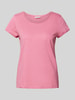 Tom Tailor Regular Fit T-Shirt aus reiner Baumwolle Pink