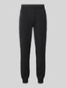 EA7 Emporio Armani Regular Fit Sweatpants mit Logo-Applikation Modell 'Train' Black