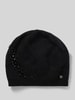 CAPELLI NEW YORK Beanie met labeldetail Zwart