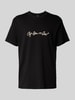 G-Star Raw T-Shirt mit Label-Print Black