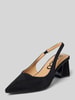 BIANCO Pumps met open hiel Zwart