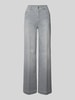 Gardeur Straight Leg Jeans im 5-Pocket-Design Modell 'Feliza7' Hellgrau