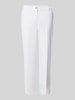 Gerry Weber Edition Spodnie materiałowe z dodatkiem streczu model ‘Kirsty’ Biały