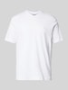 HECHTER PARIS T-Shirt mit V-Ausschnitt Weiss