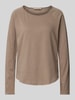 Smith and Soul Longsleeve mit Rundhalsausschnitt Taupe