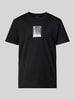 Calvin Klein Jeans T-Shirt mit Label-Print Black