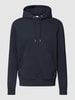 Mango Hoodie mit Känguru-Tasche Modell 'bono' Marineblau