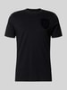 Antony Morato T-shirt met ronde hals Zwart