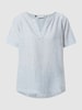 Redgreen Blusenshirt aus Leinen-Lyocell-Mix Modell 'Agneta' Khaki