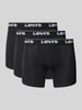 Levi's® Boxershort met band met label in een set van 3 stuks Zwart