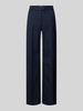 Brax Straight fit stoffen broek met viscose, model 'Maine' Marineblauw