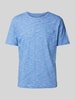 Tom Tailor T-Shirt in Melange-Optik Royal