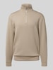 SELECTED HOMME Regular Fit Sweatshirt aus Viskose-Mix Modell 'EMANUEL' Sand