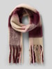 b.young Schal mit Fransen Modell 'WIBKE' Pink