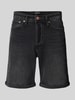 Jack & Jones Regular Fit Jeansshorts im 5-Pocket-Design Modell 'RICK' Black