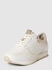 Tamaris Sneakers met labelprint Offwhite