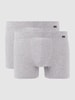 Hanro Boxershort met labeldetail in een set van 2 stuks Lichtgrijs