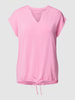 Christian Berg Woman T-shirt met kapmouwen Roze
