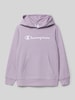 CHAMPION Hoodie mit Kapuze Flieder