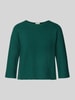 Weekend Max Mara Boxy Fit Pullover aus reiner Baumwolle Modell 'ADDOTTO' Dunkelgruen