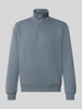 JACK & JONES Regular Fit Sweatshirt mit Baumwoll-Anteil Modell 'Bradley' Blau