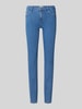 ONLY skinny fit jeans van viscosemix model 'Rain' Blauw