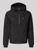 Jack & Jones Softshell-Jacke mit Reißverschlusstaschen Modell 'BASIC' Black