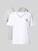 Calvin Klein Jeans T-Shirt mit Label-Print im 2er-Pack Hellgrau