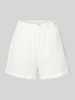 Vero Moda High Waist Shorts mit Strukturmuster Modell 'NATALI' Weiss