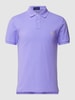 Polo Ralph Lauren Slim Fit Poloshirt mit Logo-Stitching Royal