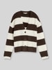 Tom Tailor Denim Regular Fit Cardigan mit V-Ausschnitt Beige