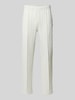 Lacoste Regular Fit Sweathose mit Baumwoll-Anteil Offwhite Melange