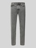 American Vintage Tapered Fit Jeans im 5-Pocket-Design Modell 'YOPDAY' Hellgrau