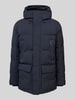 SAVE THE DUCK Steppjacke mit Kapuze Modell 'QUINLAN' Marine