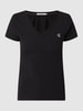 Calvin Klein Jeans T-Shirt mit Logo-Stickerei  Black