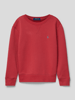 Polo Ralph Lauren Teens Sweatshirt mit Label-Stitching Rot