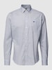 Fynch-Hatton Regular Fit Freizeithemd mit Button-Down-Kragen Marine