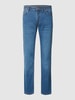 Christian Berg Men Slim fit jeans met stretch Lichtblauw