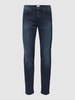 Mustang Jeans mit Label-Patch Modell 'Vegas' Dunkelblau
