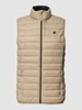 Blend Bodywarmer met labeldetail, model 'Romsey' Beige