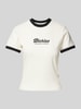 Dickies T-Shirt aus Baumwoll-Mix Modell 'LEWISTOWN' Ecru