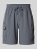 Under Armour Regular fit korte broek met elastische band Antraciet