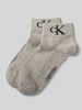 Calvin Klein Jeans Sokken met labelprint in een set van 2 paar Middengrijs gemêleerd