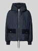 Marc O'Polo Oversized Steppjacke mit Kapuze Marine
